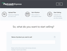 Tablet Screenshot of express.payloadz.com